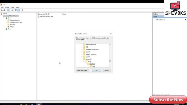 DHCP Backup and Restore in Windows Server 2019 смотреть онлайн