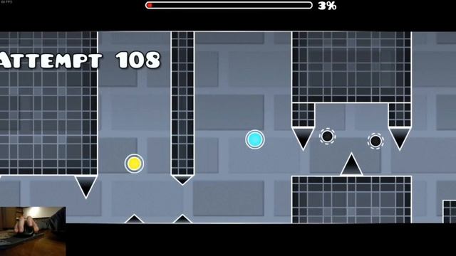 "I'M BALL" 100% Challenge by me! (I'm Geometry Dash part 5/8) смотреть онлайн