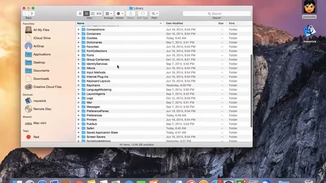 How to access your library folder on a Mac in Yosemite for iMac, MacBook Pro, & MacBook Air CC смотреть онлайн