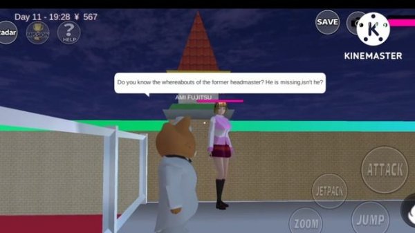 Mysterious things in SAKURA school simulator