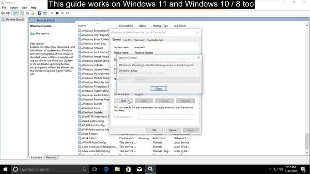 How to Fix Error 0x80070422 in Windows 11 смотреть онлайн