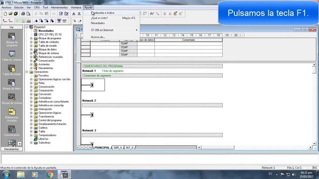 Ayuda .hlp para Step 7 MicroWin V4 en W7, 8, 8.1 y 10 (32y 64bits) смотреть онлайн