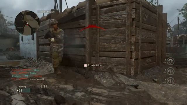 Call of Duty®: WWI multiplayer team death match смотреть онлайн