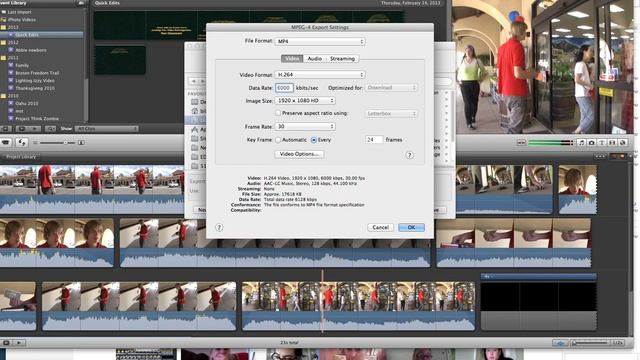 iMovie export settings смотреть онлайн