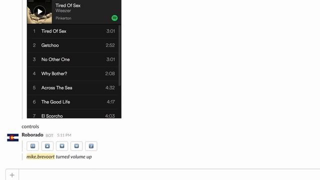 Spotify Slack Bot смотреть онлайн
