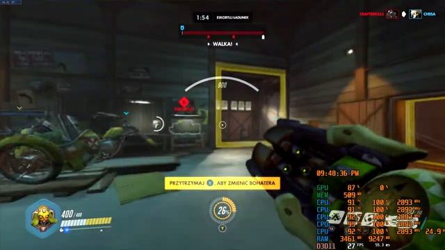 Overwatch z PZ55 na Intel HD 4000 i5-3210m HP 2570p смотреть онлайн
