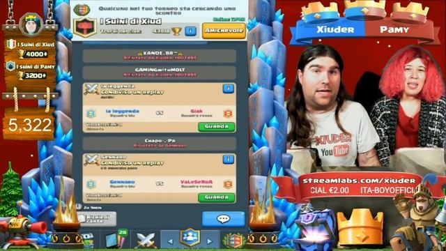 APRIAMO IL DOPPIO BAULE DEL CLAN 10/10 !!! LEGGENDARIA???? MEGA CHEST OPENING CON LA PAMY! смотреть онлайн
