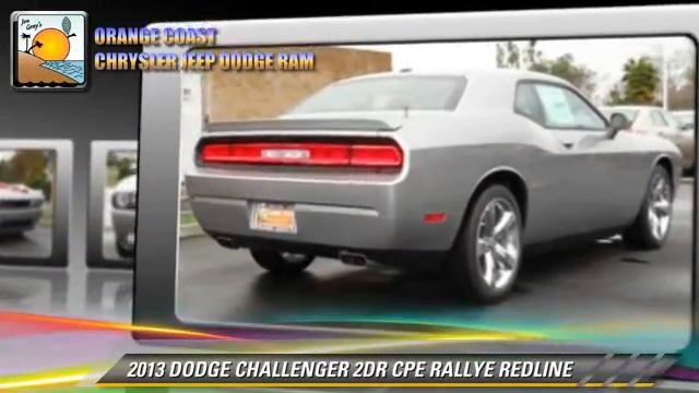 2013 DODGE CHALLENGER 2DR CPE RALLYE REDLINE - Costa Mesa смотреть онлайн