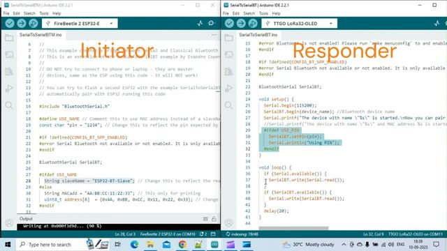 M2M Communication between two ESP32 Boards смотреть онлайн
