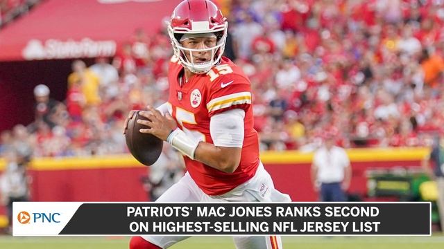 Patriots' Mac Jones Ranks Second On Highest-Selling NFL Jersey List смотреть онлайн