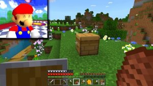 Mario Plays Minecraft #4