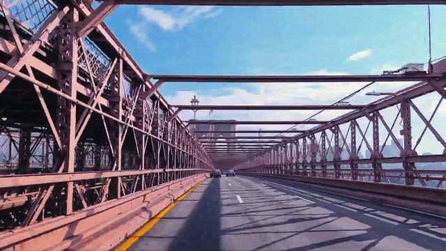 The Brooklyn Bridge - A ride with original music смотреть онлайн