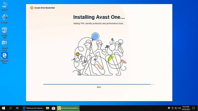 How to Install Avast One Free Antivirus on windows 10 смотреть онлайн
