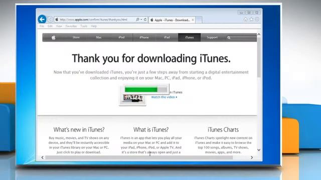 How to Fix iTunes® music installation problem in Windows® 7 смотреть онлайн