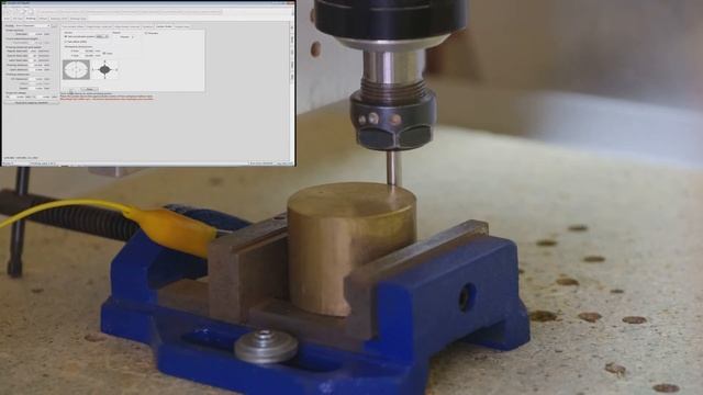 Inner and outer diameter probing with ioSender 2.0.36 and grblHAL смотреть онлайн