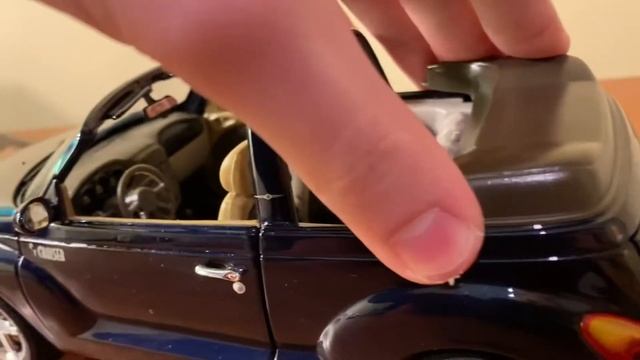 Motormax Chrysler PT Cruiser Convertible Styling Study Review (Scale 1/18) смотреть онлайн