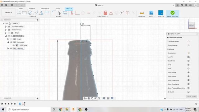 How to 3D Model a PEPSI Bottle - Learn Autodesk Fusion 360 смотреть онлайн