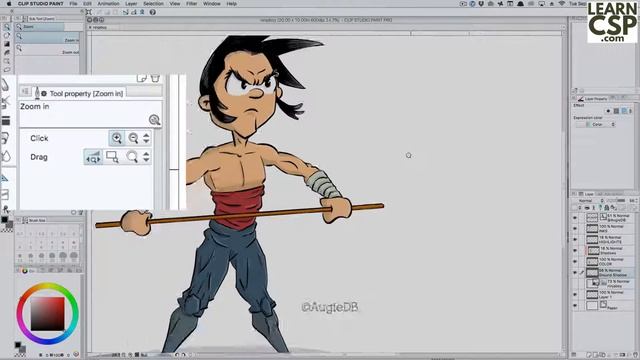 Six Ways to Zoom in Clip Studio Paint смотреть онлайн