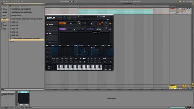 Quick Toot- Psy- Trance Distorted Lead Arp in SERUM. смотреть онлайн