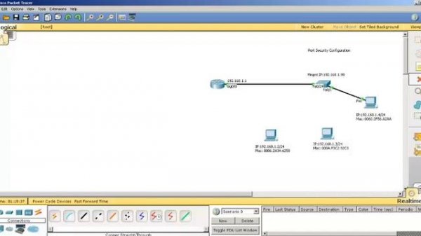 Cisco Switch Port Security Configration