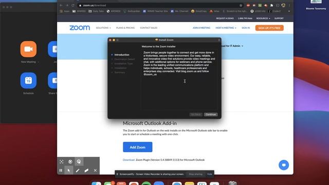 How to update Zoom for a Mac смотреть онлайн