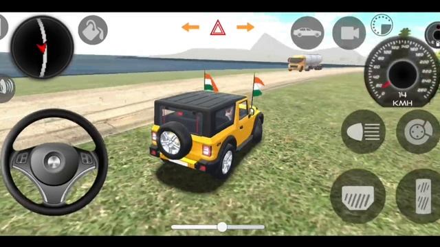 Indian Cars Simulator 3D Mahindra Thar Driving Game - Android Gameplay смотреть онлайн