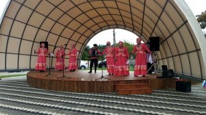 "На Руси гармони заиграют", исп. ансамбль "Яблонька" под упр. С. Андрусишеной, с.Фрунзе_Сакский