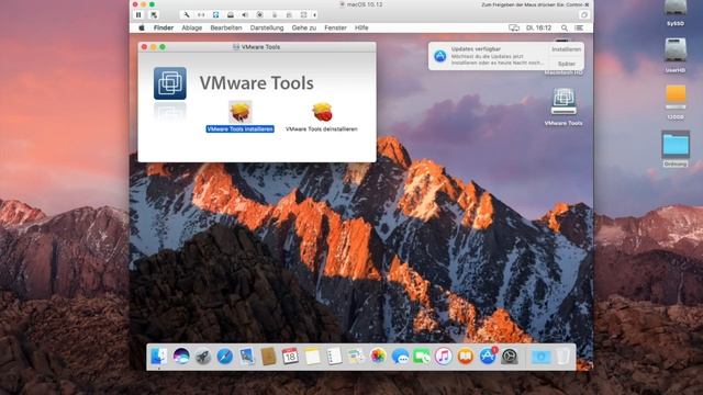 Vmware-Tools in macOS Sierra VM installieren смотреть онлайн