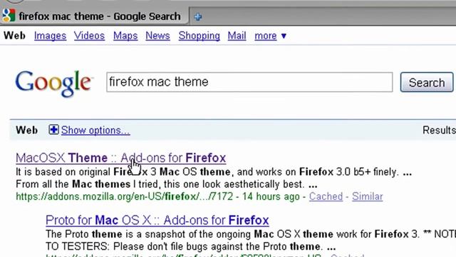 Safari (Mac) Theme in Firefox! смотреть онлайн