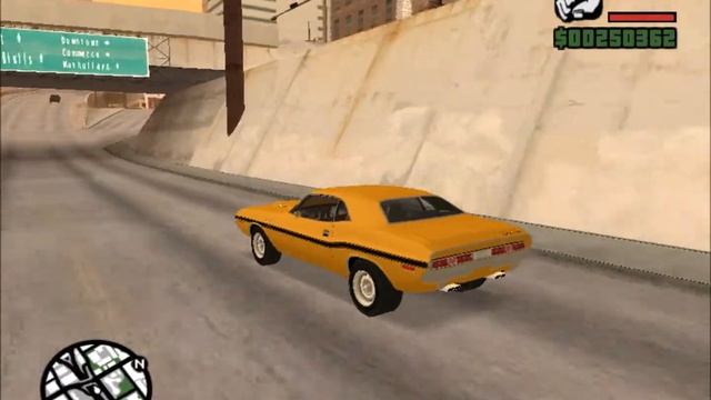 GTA SAN ANDREAS - DODGE CHALLENGER R/T 426 HEMI 1970 смотреть онлайн