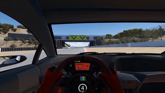 Lamborghini Sesto Elemento - Laguna Seca World Record 1:22:512 - Assetto Corsa смотреть онлайн