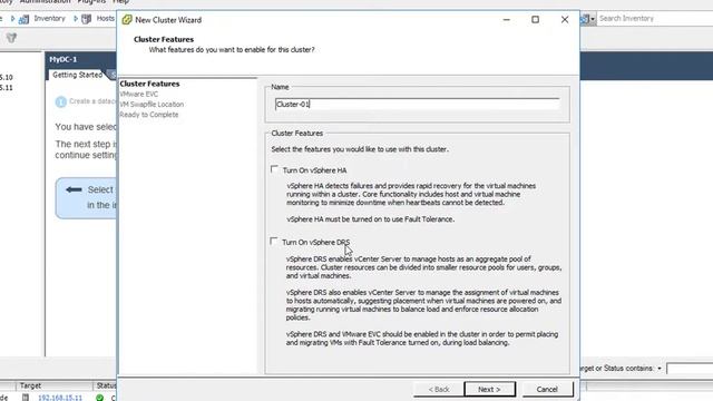 Creating Clusters In Vmware Vcenter Server 6.0 смотреть онлайн