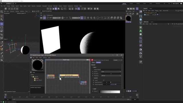 Using a Gradient Ramp in a Redshift Area Light смотреть онлайн