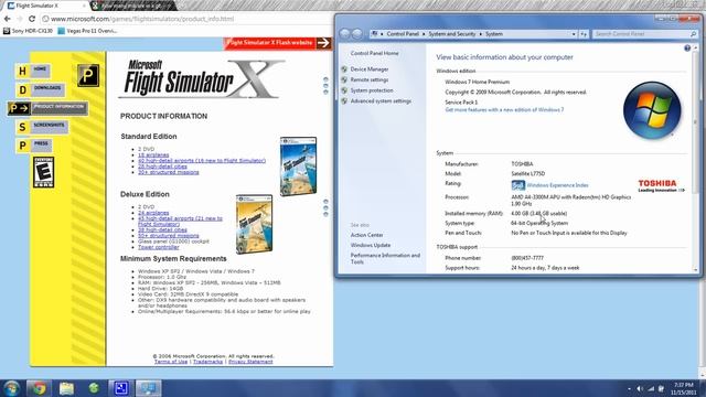 Flight Simulator X Minimum Requirements (Short Commentary) смотреть онлайн