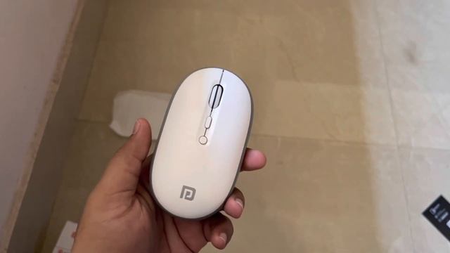 Portronics Toad II Rechargeable Wireless Mouse | Best & Cutest Mouse | Connect 3 Devices W Bluetoot