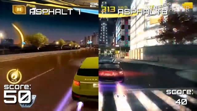 Asphalt 7 vs Asphalt 8 смотреть онлайн