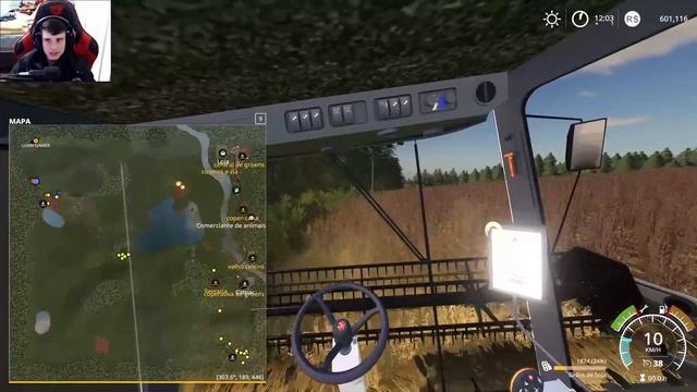 BAZUCANDO A COLHEITA DA SOJA NO VIZINHO | Farming Simulator 19 | Os Pioneiros 2ª Temp - Ep 13 смотреть онлайн