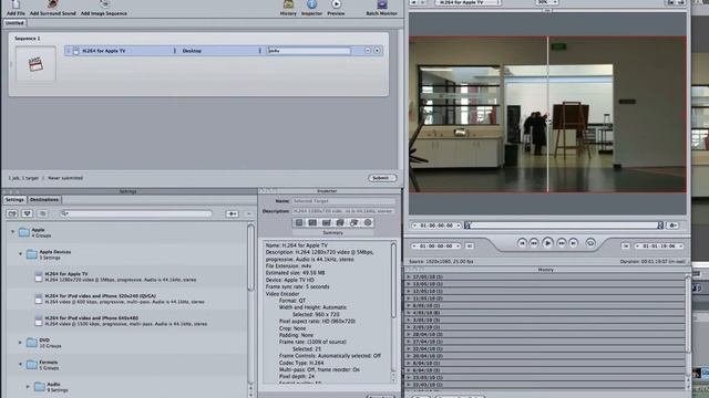 How To Export Video Using Apple Compressor in Final Cut Pro 7 смотреть онлайн
