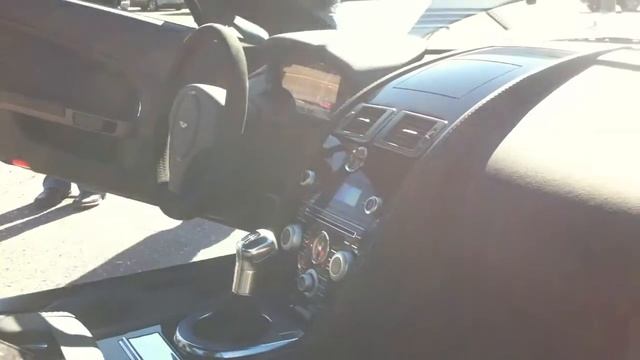 2011 Aston Martin V12 Vantage Carbon Black Edition Walk Around смотреть онлайн