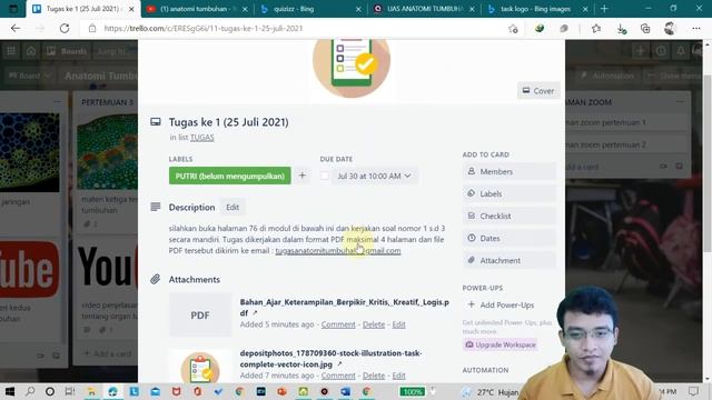 10 . Tutorial Membuat Tugas di Trello смотреть онлайн