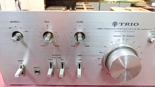 Усилитель Trio KA-7300D, отчёт от мастера по профилактике смотреть онлайн