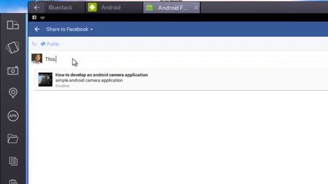 Android Facebook Images Sharing Part II смотреть онлайн