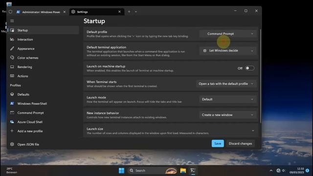 Cara mengganti windows powershell menjadi CMD ( Command prompt ) смотреть онлайн