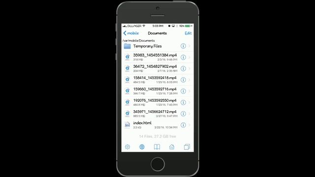 EASY! Downloaded Video to Camera Roll without iTunes iOS смотреть онлайн