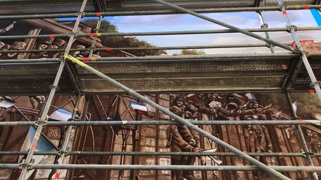 Hommage aux "poilus" viennois de 14/18 - Fresque A.Fresco смотреть онлайн