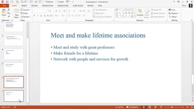 Working with Outlines in PowerPoint 2013 смотреть онлайн