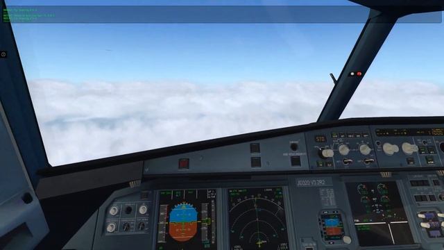 X Plane 11 Default ATC-EHAM to EGLL смотреть онлайн