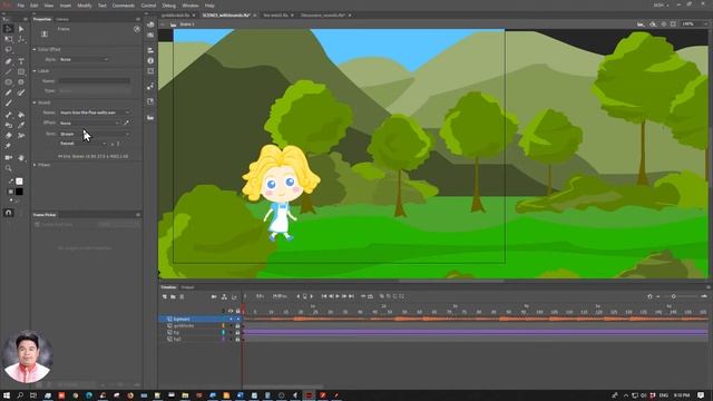 Adding Sounds Tutorial | Adobe Animate CC / Adobe Flash