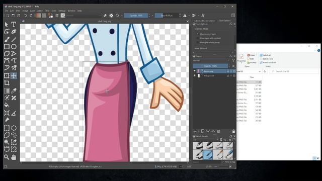 Cartoon Animator 4 Tutorial | Character Rigging using Inkscape Krita | Chef 3 Part 1 смотреть онлайн