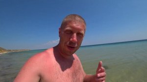 Лучший пляж в Крыму  Голубая Лагуна